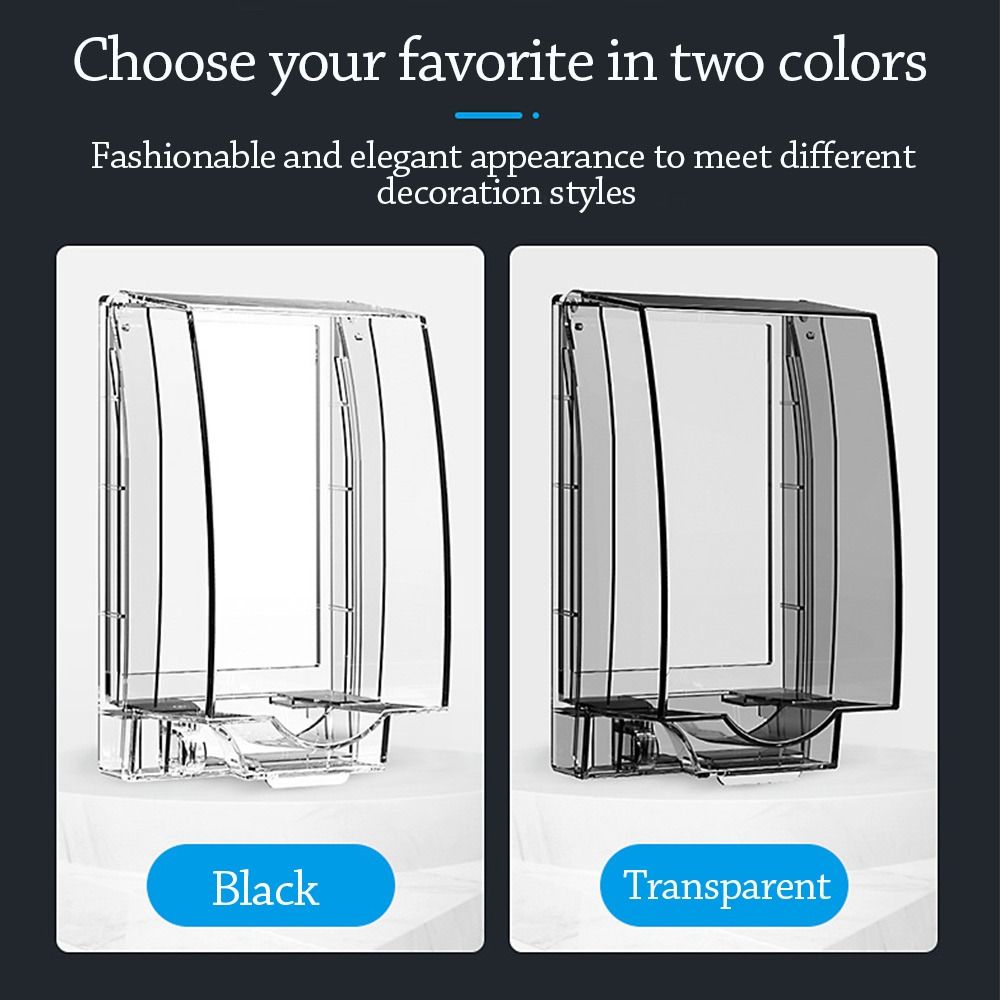 Vägguttag Vattentät Låda Elkontakt Skyddskåpa Strömbrytare Skyddskåpa Skydd Uttag