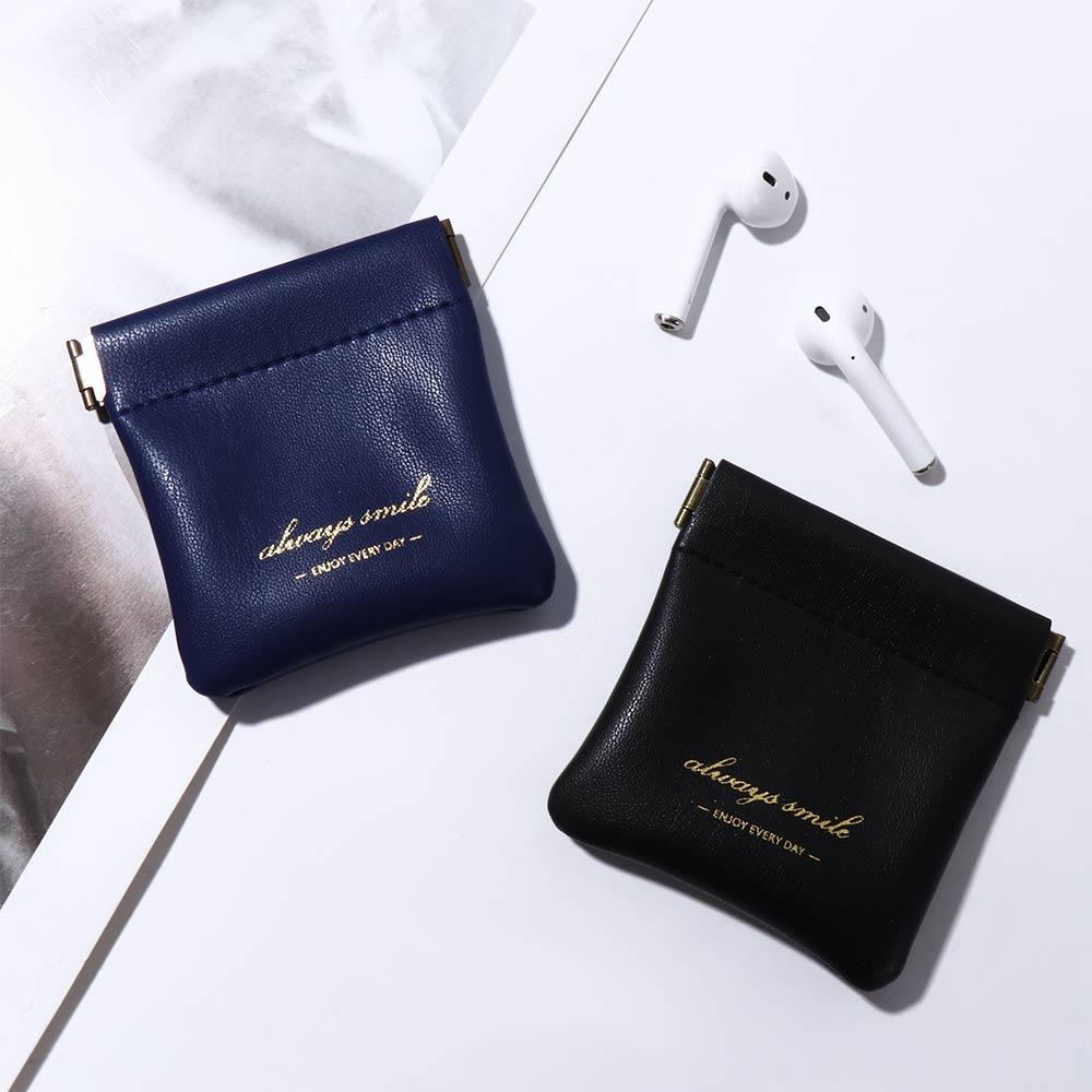 Lipstick Storage Bag Earphone Protective Sleeve Small Coin purse Cosmetic Bag Mini Earphone Bag