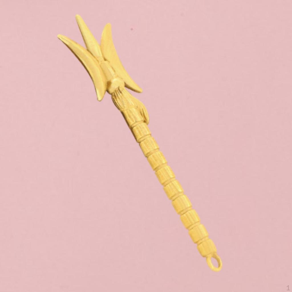 Starověký čínský nůž mosazný přívěsek dekor kovové kování soška ornament