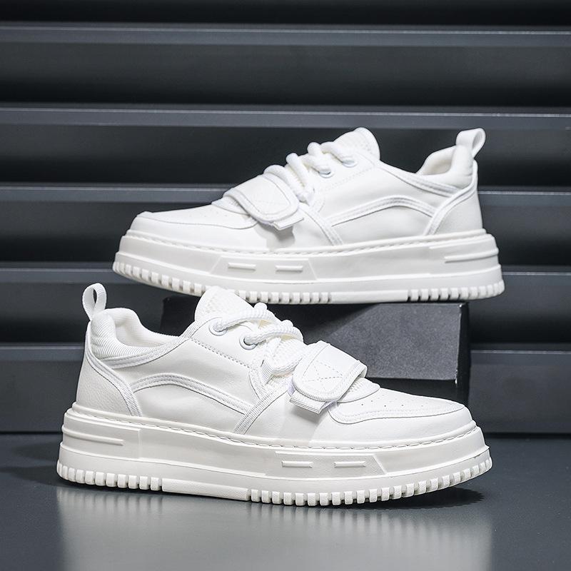 Men's shoes trendy shoes spring and summer new board shoes breathable trendy brand men's shoes little white shoes heightening Xiaohongshu factory