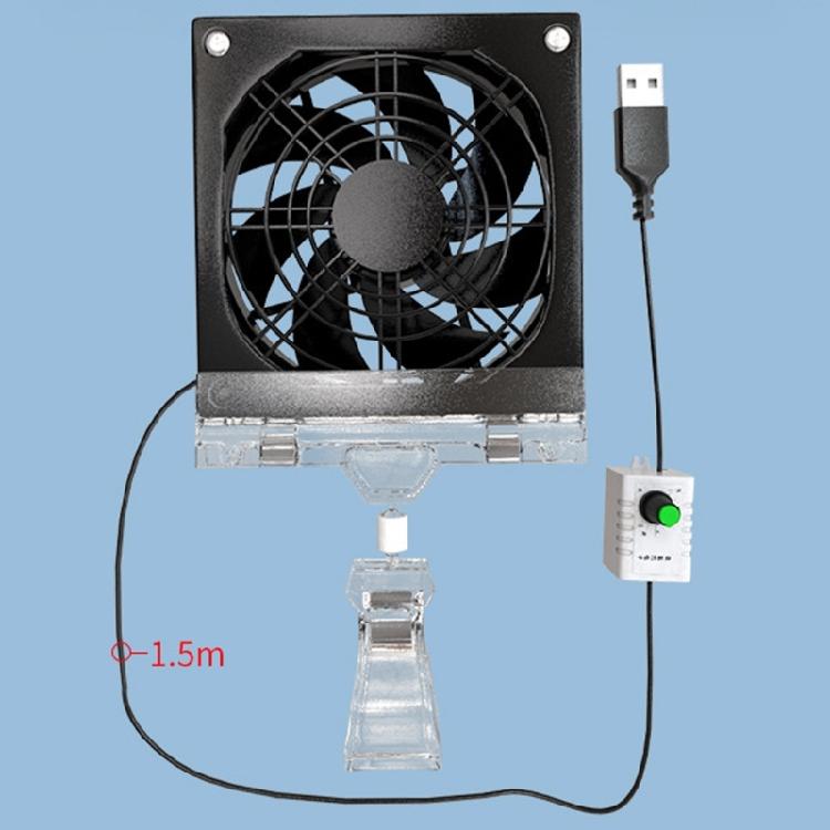 Chiller Fan For Fish Tank Fan For Aquarium Chiller With Wind Angle Adjustable Efficient Coolers For Home Seafood Market