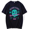 Anime Dorohedoro T-Shrit 90s Welcome To Chaos Print Short Sleeve Tops Male Loose Fashion Tshirt Unisex Funny Manga T Shirt