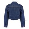 Vivienne WeStwood Label LuSSo SS25 Women S Crop Marlene Denim Jacket 19010018 W0162 K406