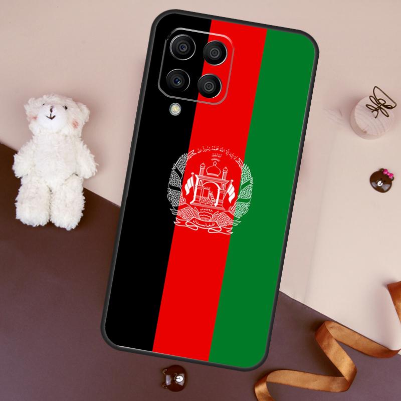Afghan Afghanistan Flag Banner Case For Samsung Galaxy M36 M55 M35 M15 M56 M16 M54 M14 M34 M31 M11 M13 M53 M12 M32 M52 M06