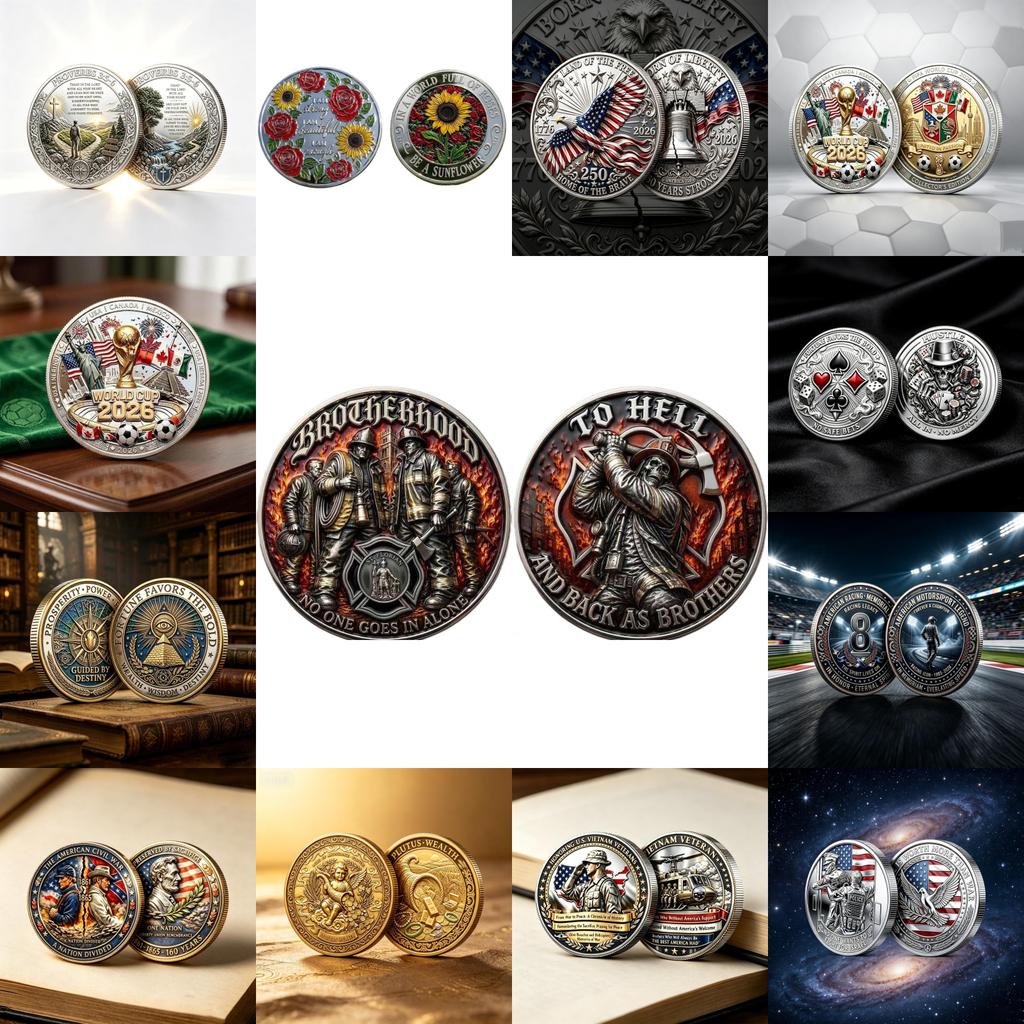 Global Football Cup Collectors Medal With 3d Relief Alloy For Sports Fans