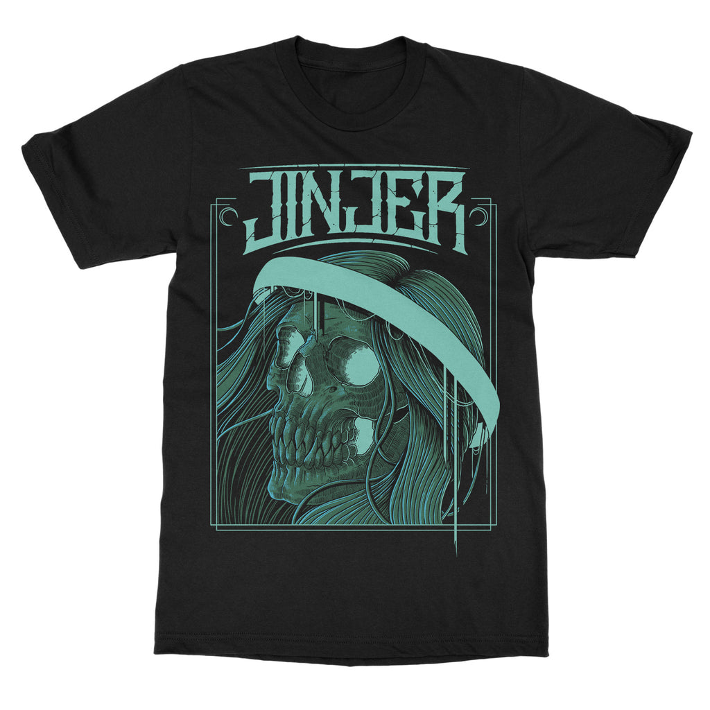 Nueva Camiseta de Algodón con Gráfico de la Banda JINJER Unisex Verano Manga Corta Marca de Moda Camiseta Lujo Casual Vintage Retro Top