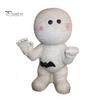 Festive Resin Ornaments Halloween Mummy Statue, Spooky Glowing Figurine for Indoor Outdoor Decor, Figurines LED Creepy Party Ornament Haunted