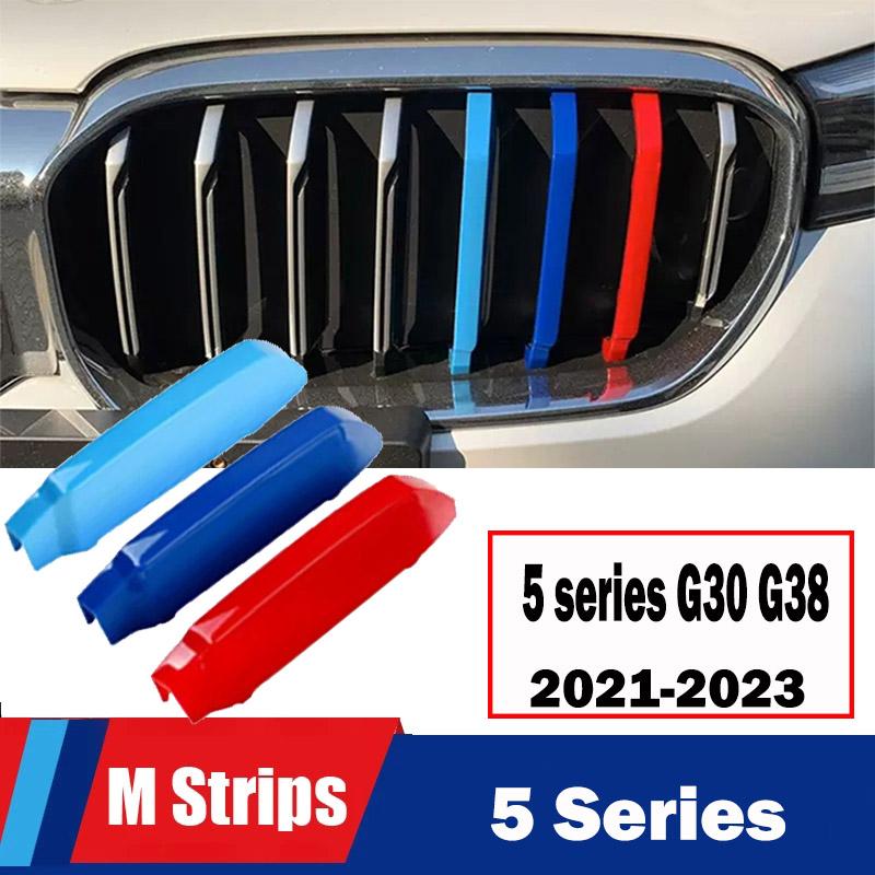 MLKK4 M Power Front Grille Trim Strips For BMW X1 X2 X3 X4 X5 X6 X7 F48 F49 E84 F39 F25 F26 G01 G02 F15 E70 G05 F16 E71 E72 G07 Z4 E89