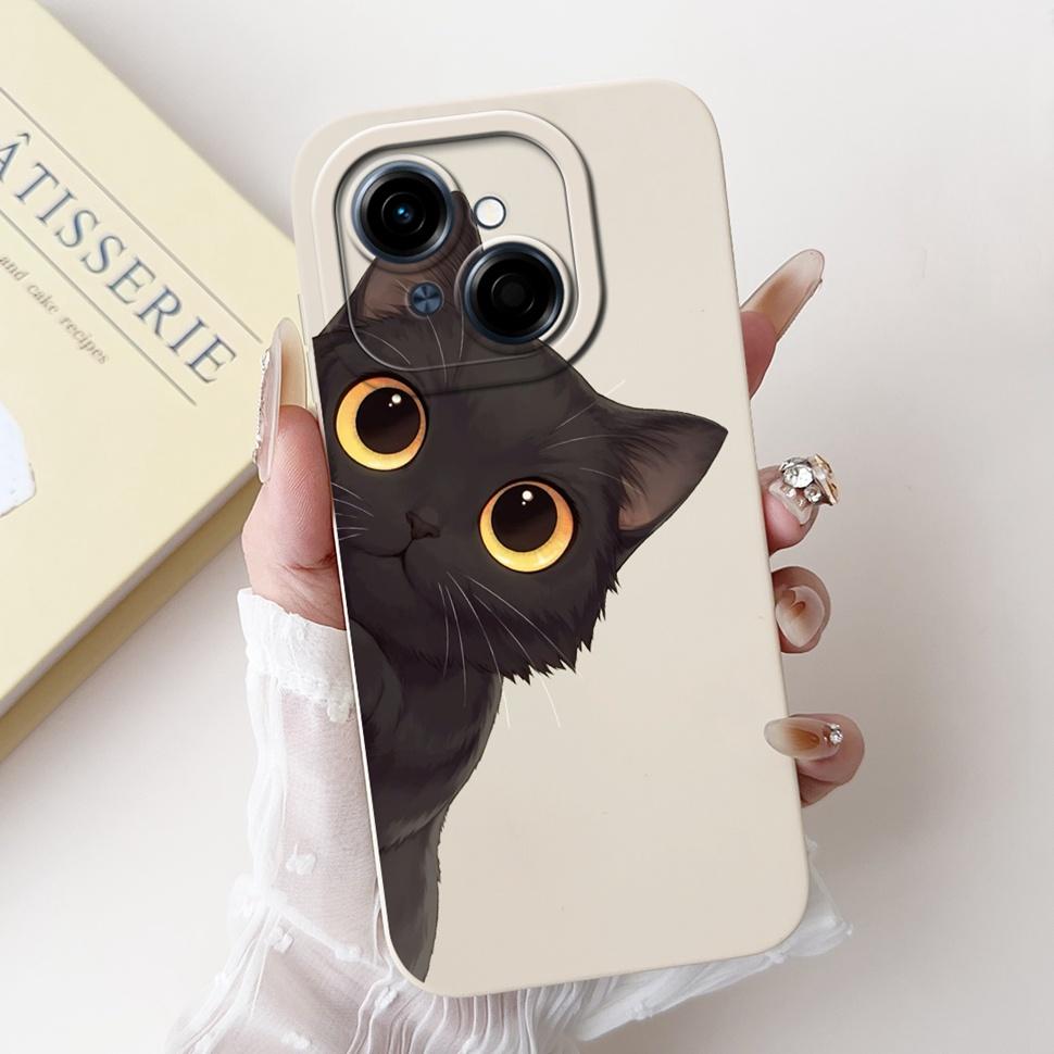 Cute Panda For Tecno Spark Go 1 2024 Case Soft Silicone Cover For Tecno Spark Go 2025 SparkGo 1 Go1 Pop 9 Pop9 Case Bags 6.67"