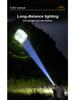 XHPp50 Aluminum Alloy Waterproof Flashlight with Telescopic Zoom & USB Charging