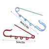 12pcs/Bag Brooch Pins Colorful Safety Pin DIY Crafts Sewing Supplies Accessories