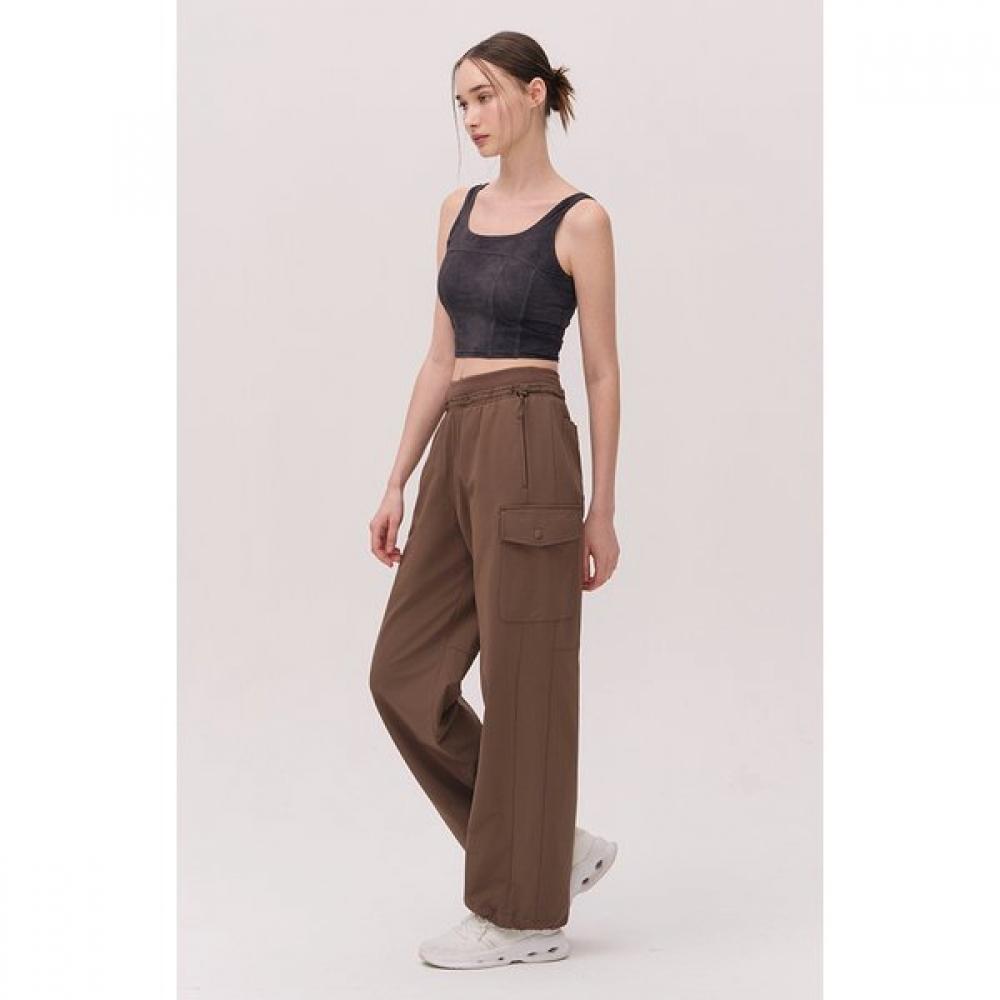 Huit Brushed Double Waist Parachute Pants Htwpn5k11t