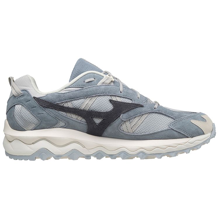 Mizuno Lace-Up Shock Absorbing Low-Top Casual Shoes Unisex Casual Shoes Blue D1GA219201