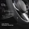 Suitable for Citroen Breathable Leather Steering Wheel Cover with Segmented Quick-Release Design, Non-Slip and Durable, for Models Such as C3, C4 X, B