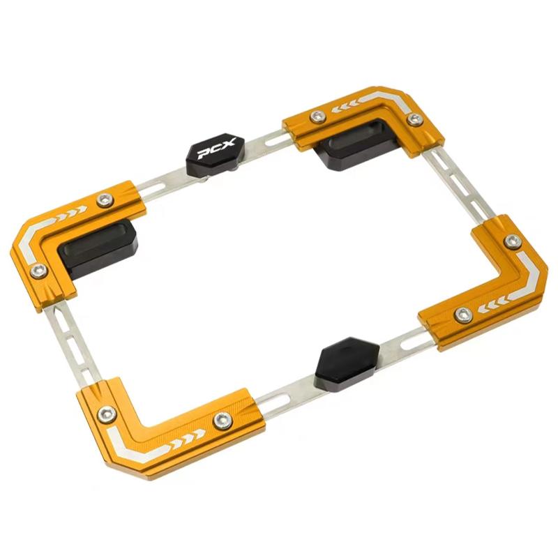 For Honda PCX 125 150 160 Adv 150 160 350 ADV150 Adv350 -2023 Motorcycle License Plate Number License Frame Holder
