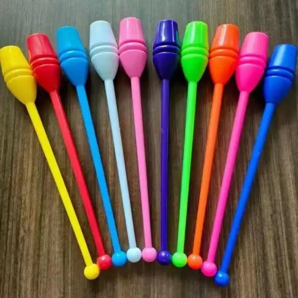 Multicolor Rhythmic Gymnastics Stick Heavy Duty Colored Gymnastic Stick  Body Training