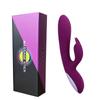 Rabbit Vibrator For Women Dual Stimulator G Spot Clitoris Nipple Massager 2 in 1 Adult Sexy Toys