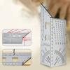 Metal Welltop 3D Mitre AngleMeasuring Tool 45/90° AngleT Ruler Gauge for Three Dimensional Item Measuring Timber Pipes