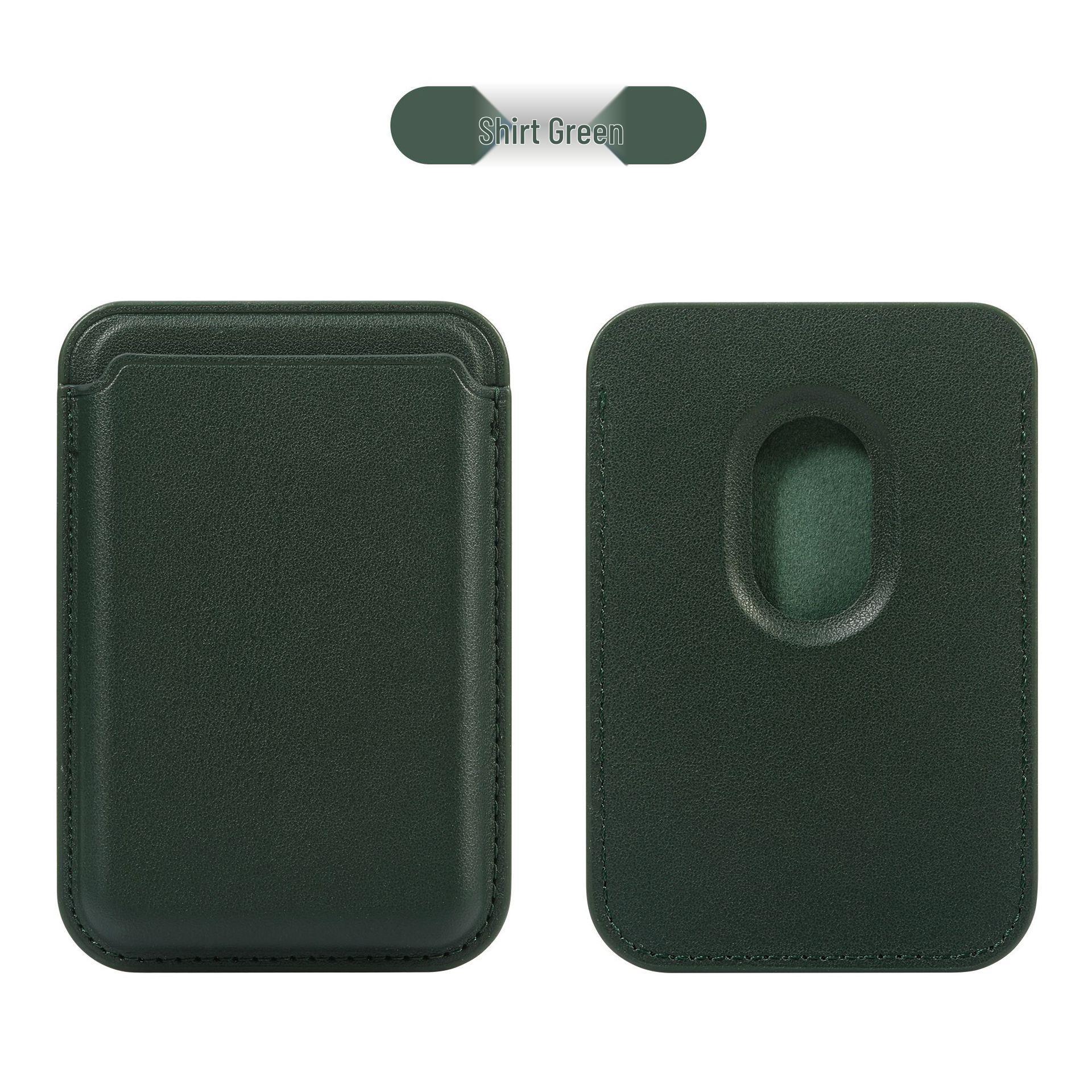 Кожаный картхолдер MagSafe для iPhone 17/16/15 - Прочный магнитный чехол 13 N52 Magnets・Packed