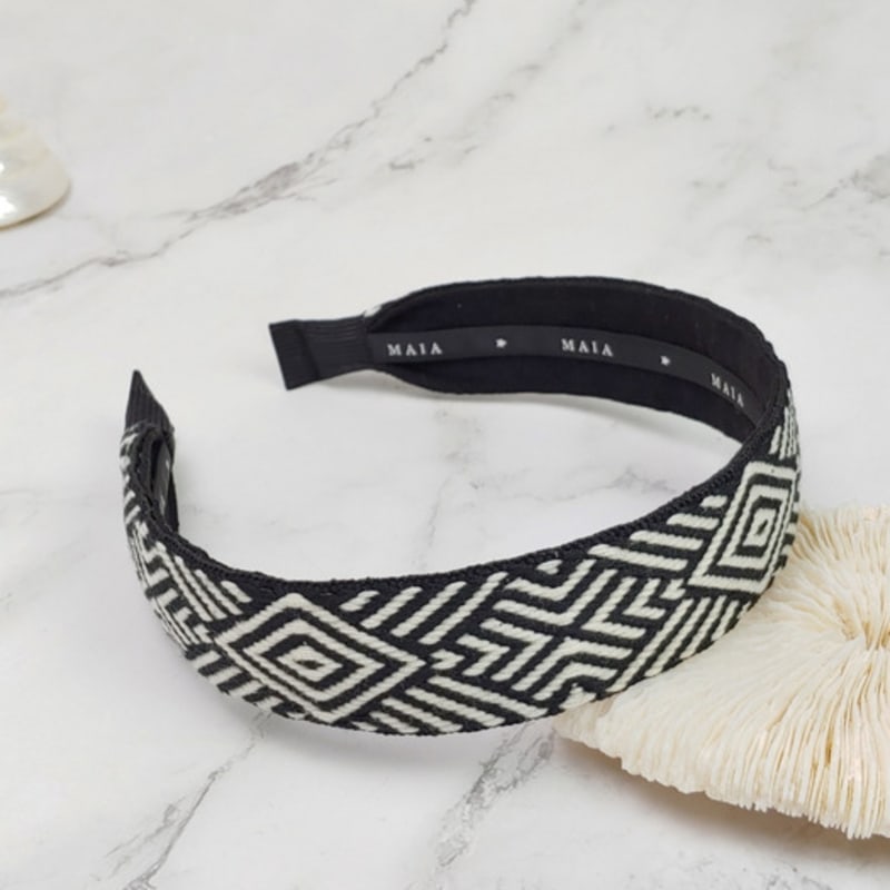 MAIA Geometric Pattern Headband