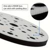 Soft Density Sponge Pad Buffer Back Pad - Hook and Loop Soft Sponge Pad Buffer Back Pad Foam Pad - for Power