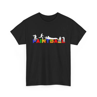 Paintballing T Shirt, Paintball Sport Gaming Lovers Paintballer Shirt