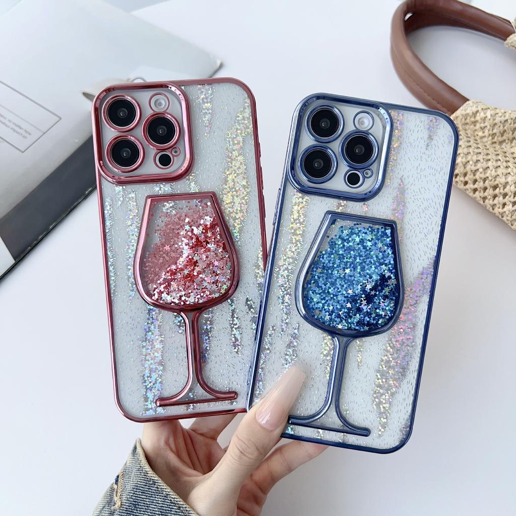 Creative and Personalized Phone Case, Suitable for IPhone16 Protective Case, Apple 15promax, Three-dimensional Flowing Sand 14plus