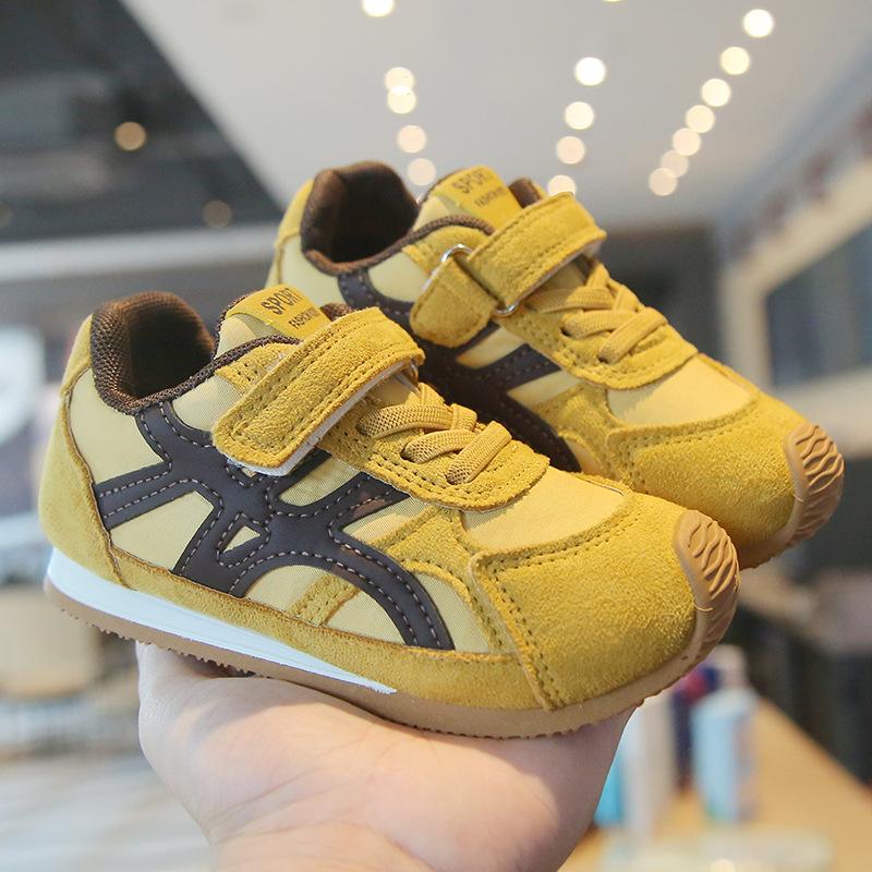 Children's Forrest Gump shoes 2025 spring and autumn new boys' sports shoes Japanese girls' casual shoes soft-soled baby German training shoes