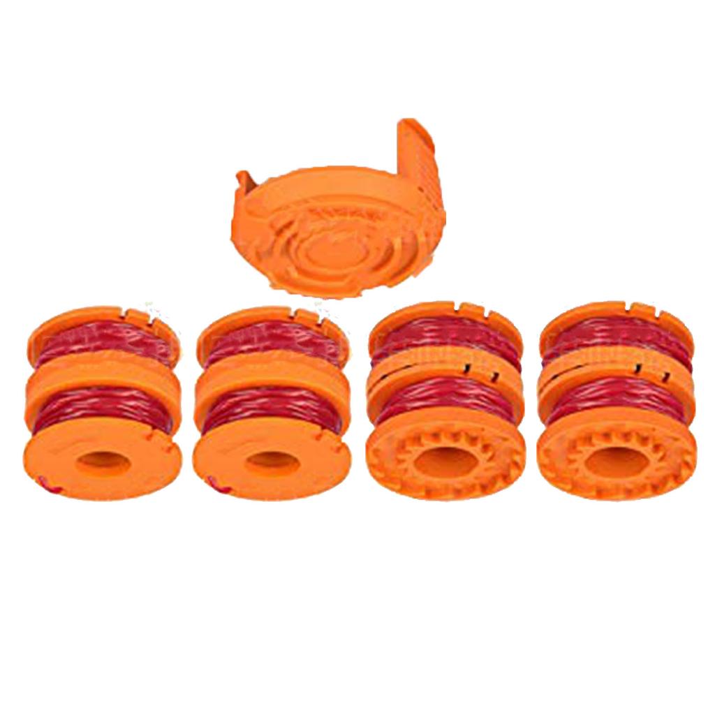 Replacement Spool and Line for String Trimmers Nylon Trimmer Spool Line Portable Practical Gardening Tool