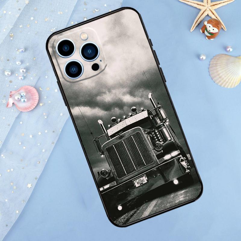 Cool Heavy Truck Car Case For iPhone 17 Pro Max 16 15 14 12 11 13 Pro Max Plus 12 13 Mini 16e 17 Air Back Cover