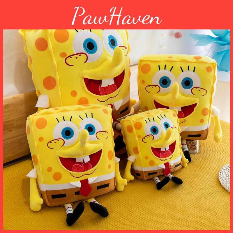 Cartoon Squarepants Spongebob Character Plush Stuffed Toy Gift Decoration Yellow