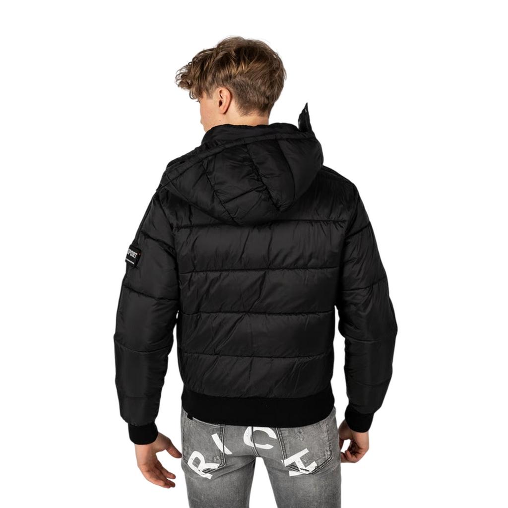 Plein Sport Mens Taped Sleeve Padded Jacket