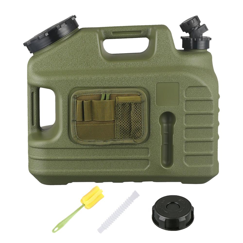 13L Camping Water Jug with Spigot Water Storage Container Large Capacity Water Dispenser Carrier for Vehicle Car Camping