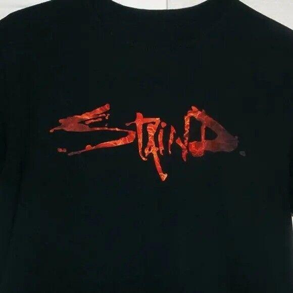 STAIND Symbol T-Shirt Short Sleeve Cotton Black shirt unisex hot shirt Unisex T-Shirt S
