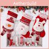 Cozy Holiday 3d Christmas Stockings Featuring Santa Reindeer And Snowman For Kids