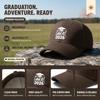 Graduation Baseball Cap - 2026 "I Did It!" Print Polyester Adjustable Breathable Casual Outdoor Sports Hat For Graduation Gift - Dad Hat