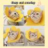 Pet Flower Shape Adjustable Collar Cute Soft Protective Neck Ring For Small Animals Cat Dog Anti Licking Wound Healing Collar