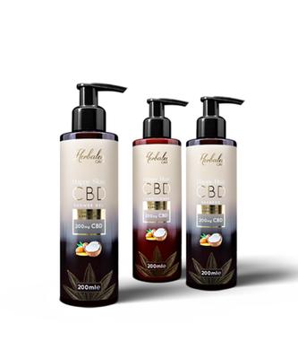 CBD Shower Set Argan- & Coconutoil
