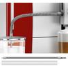 Kaffee-Milch-Gehäuse Schlauch Edelstahl Milchaufschäum-Einheit Milchschaum-Rohr Mit HP1/HP3 Adapter Einfach zu Installieren