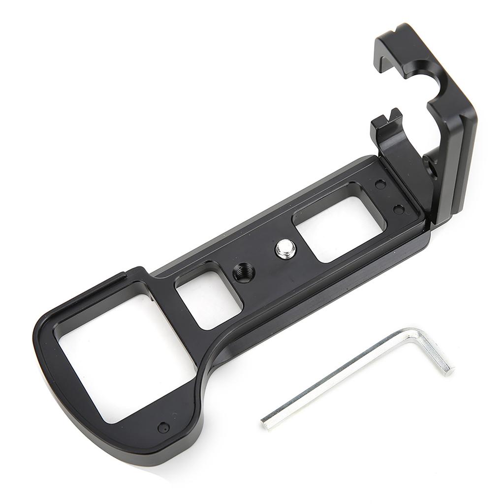 A6500 B Type Aluminium Alloy L Shape Quick Release Plate Hand Grip Bracket for A6500 ILCE‑6500 Mirrorless Camera