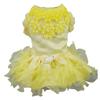 Yousheng Pet Wedding Dress Eye-catching Wear Resistant Polyester Teddy Dog Lace Style Wedding Dress Pet Apparel for Outdoor