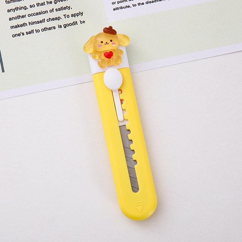 Cute Cartoon Craft Knife for Office & Study - Small Stationery Paper Cutting Tool