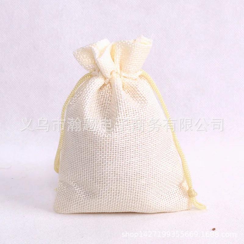 

(9x12cm) Natural Burlap Linen Jute Vintage Wedding Drawstring Gift Favor Sack Bag Unique Retro Party Xmas Decoration 50pcs/lot 9x12cm mabu bags&bags бежевий