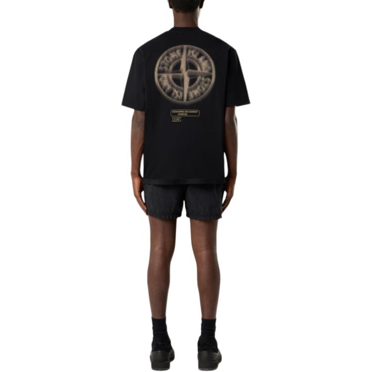 STONE ISLAND Logo-embroidered Cotton T-shirt K2S152100037S0197V0029-
