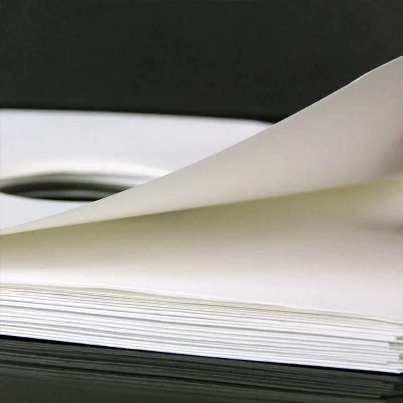 30/50PCS 12inch Vinyl Record Protection Bag White Filmless Rounded Corners Kraft Paper Bag LP Album Protector with Hole