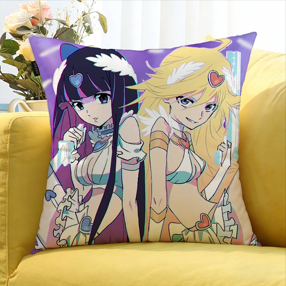 Panty Stocking With Garterbelt Various Sizes Square Pillow Case For Car Home Bedchamber Decor