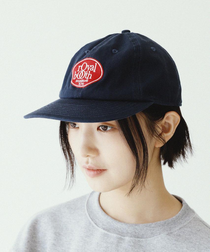 Loyalbuseu Wp Signature Retro Ball Cap [Navy]