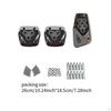 Car Foot Pedal Pads Set Brake Accelerator Covers Anti Slip Garage Replacements Nonslip for