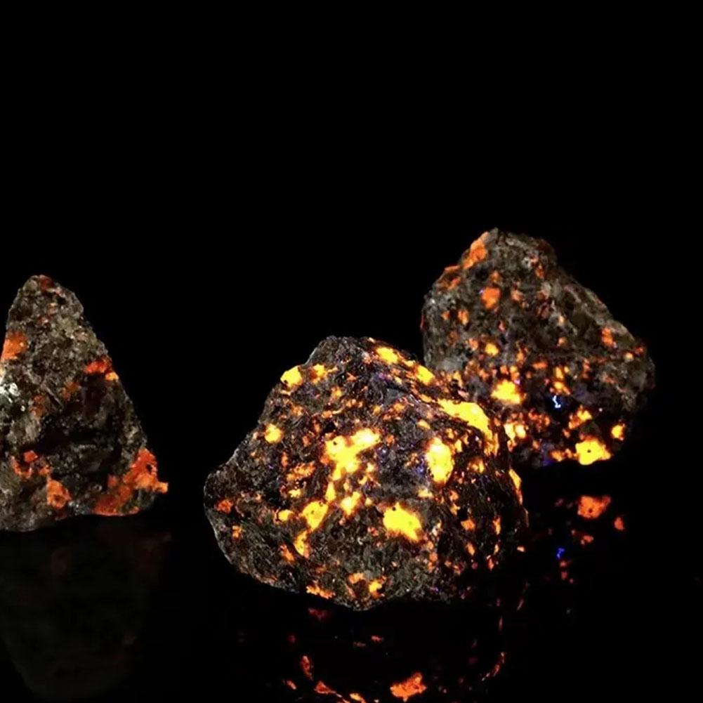Unique Natural Flame Fire Stone Multiuse Aromatherapy Decor Office Decoration Radiation Stone Home Glowing Beautiful Ultrav G7U0