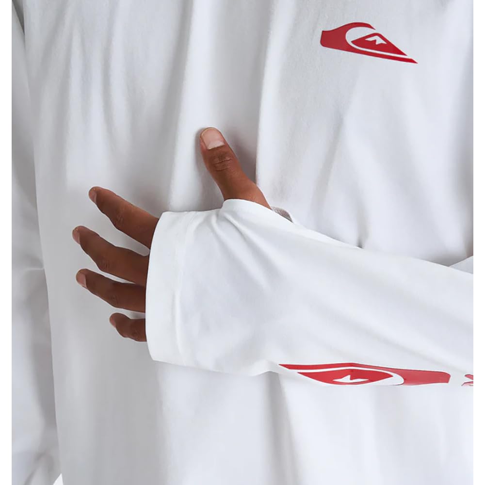 Amphibious, lightweight, mountain wave logo, regular fit, SURF long sleeve T-shirt